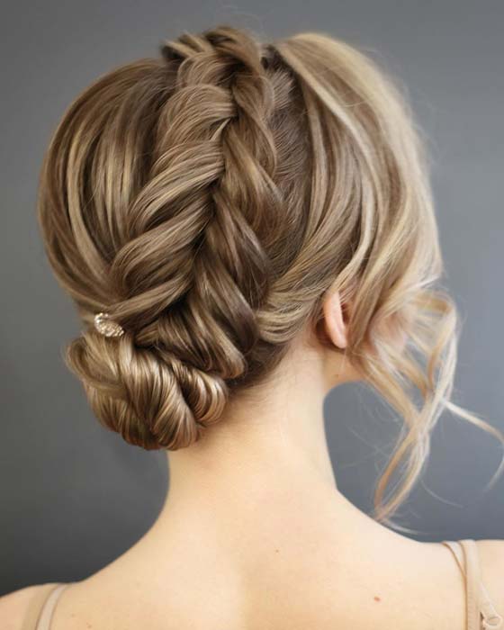 Elegant Braided Updo