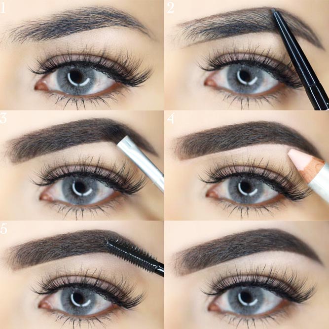 How to Choose Perfect Eyebrows Shape for Oval and Round Faces picture 2
